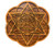Star Tetrahedron Hexagon Seed of Life Two Layer Wall Art (Cherry & Walnut) - 4 Sizes available