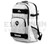 18" Skunk Backpack Nomad Smell Proof Water Proof Lockable by Skunk - Stormtrooper White