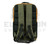 19″ Skunk SoHo Smell Proof Backpack  - Olive Green w/ Leather