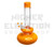 HVY 11" 38Mil Coiled Color w/ Gold & Silver Fuming Double Bubble (assorted colors) (Out of Stock)