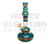 HVY 12" 38Mil Mini Genie Bottle w/ Wave Art Double Bubble (assorted colors) (Out of Stock)