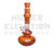 HVY 12" 38Mil Mini Genie Gold & Silver Fumed Double Bubble (assorted colors) (Out of Stock)