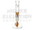 Envy 11" Crystal Stego Beaker  (Out of Stock)
