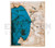 3D Wood Map Monterey Bay Small 10" x 7"