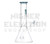 Diamond Glass 10" Daily Driver Beaker - Aqua Azul (Out of Stock)