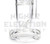 Diamond Glass 13" Psylo Barrel to Circ Perc (Out of Stock)