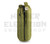 12" Zip Waterpipe Tube Bag by Vatra - Green Hemp