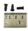 12pc. Black Narrow String Ferrules