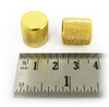 2-pack Gold Flat-Top Press-Fit Knobs