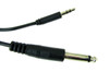 6-foot 3.5mm Stereo to 1/4" Mono Audio Adapter Cable