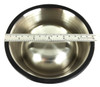 15cm. (6-inch) Stainless Steel Dog Dish - Cigar Box Guitar Resonator Cone