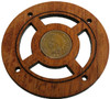 "Indian Head" Vintage Penny Sound Hole Cover for Cigar Box Guitars