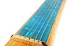 Teal Swirl Lap Steel (2.75") Acrylic Fretboard Underlay 