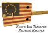 Custom Printed 3-string Cigar Box Guitar - Upload Your Own Design!