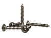 100pc. #6 x 3/4" Zinc-plated Phillips Round-Head Screws