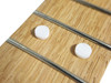 20pc. Pearl White Fret Marker Dots - 6.12mm diameter (just under 1/4-inch)