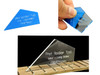 2pc. Laser-cut Acrylic Fret Rockers - The easy way to check your frets!