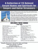 The Campfire Strummer's Hymnal for Voice & Guitar - 113 beloved Christian Hymns & Spirituals with Large Print Lyrics and Chords