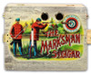 "The Marksman" 3-string Illustrated Cigar Box Guitar - Vintage Cigar Art Series