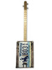 The "Rodeo King" 3-string License Plate Resonator Guitar Kit