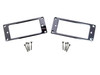 2pc. Mini Humbucker Pickup Cover Rings with Screws - Chrome-plated