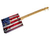 The "Star Spangled" 3-string Acoustic/Electric Cigar Box Guitar