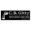 Build What You Play - Play What You Love Bumper Sticker - 8.5" x 2.75"