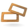 2pc. Mini Humbucker Conversion Mounting Rings - Choose from 4 Wood Types!