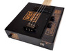 Blackened "M81" - Premium 3-string Electric Cigar Box Guitar by Deke