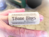 Timeless Lyrics Series: "T-Bone Blues" Custom-engraved 2 1/2-inch Cow Bone Slide
