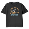 "What's Your Superpower" Color Print on Black Heavy Cotton T-Shirt 