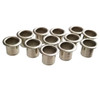 12-pack 1/4-inch Tuner Bushings/Ferrules - choose finish color
