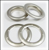 6-pack Large (1.5-inch) Satin Silver Grommets w/Washers