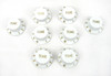 8-pack White Stratocaster-style Tone Knobs