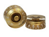 2pc. Gold Gibson(tm)-style Acrylic Speed Knobs