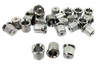 25pc. Chrome Cup-style String Ferrules