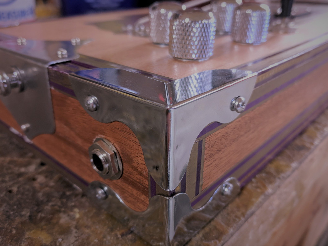 Metal Box Corners Stylish & Practical Cigar Box Guitar Hardware C. B
