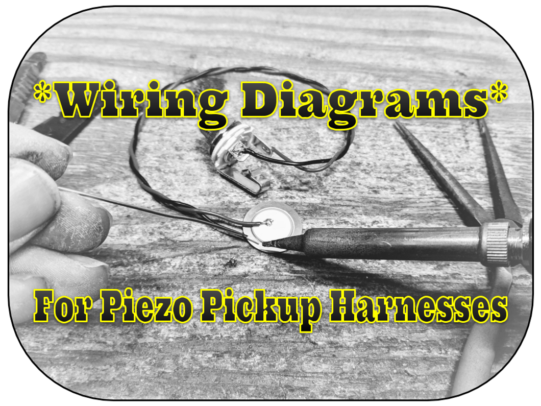 4 Ways To Electrify Your Cigar Box Guitars With Piezo Pickup Harnesses Diagrams Included C B Gitty Crafter Supply