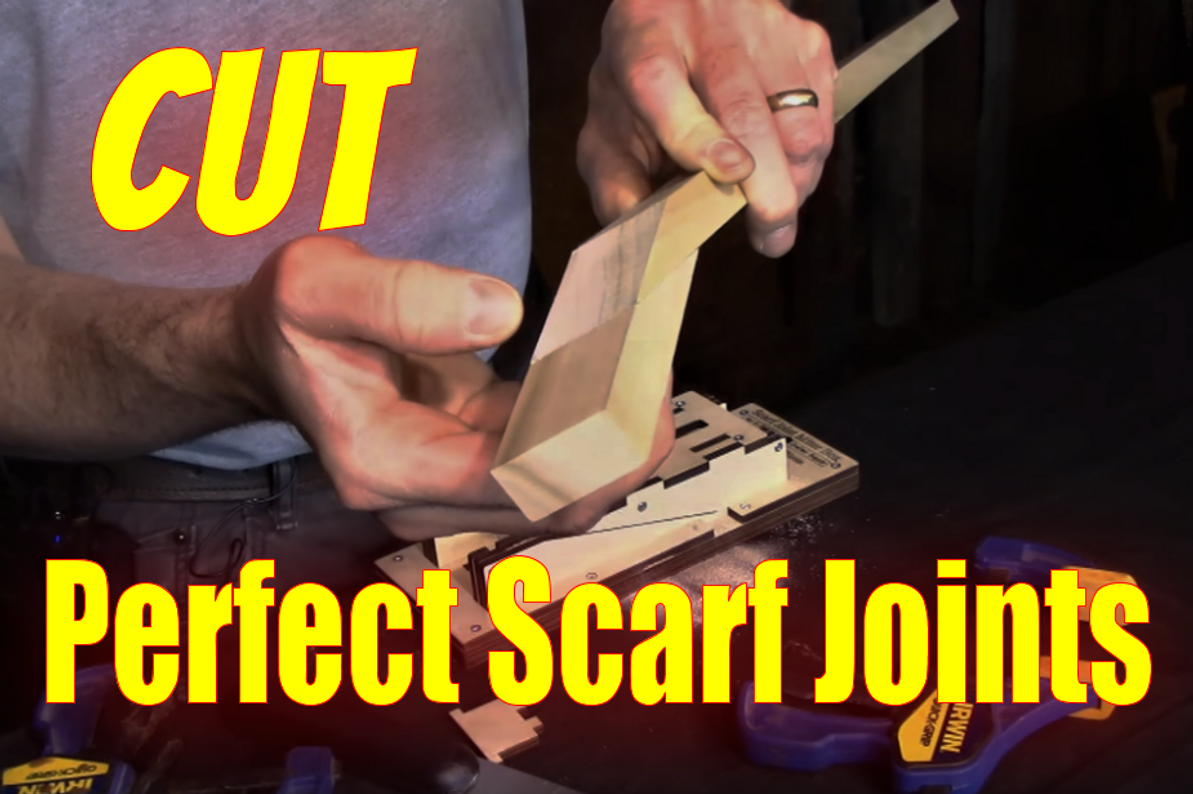 How To Cut Perfect Cigar Box Guitar Scarf Joints By Hand 