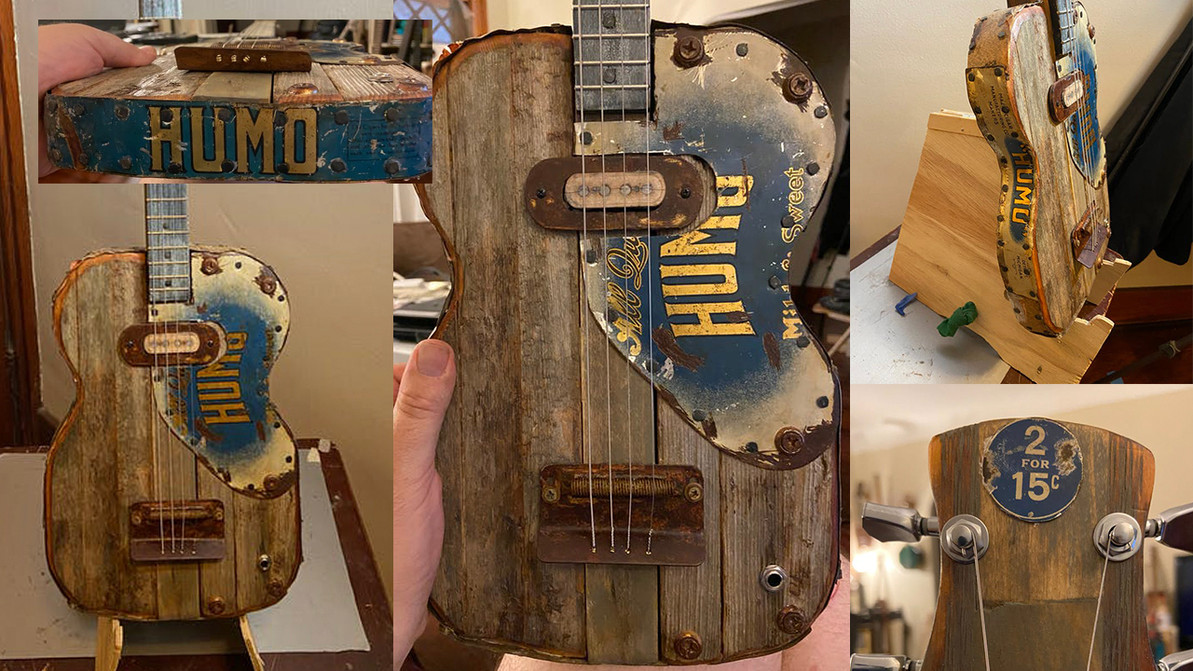 The Humo Barnwood Guitar by Michael Copado: A detailed builder's diary