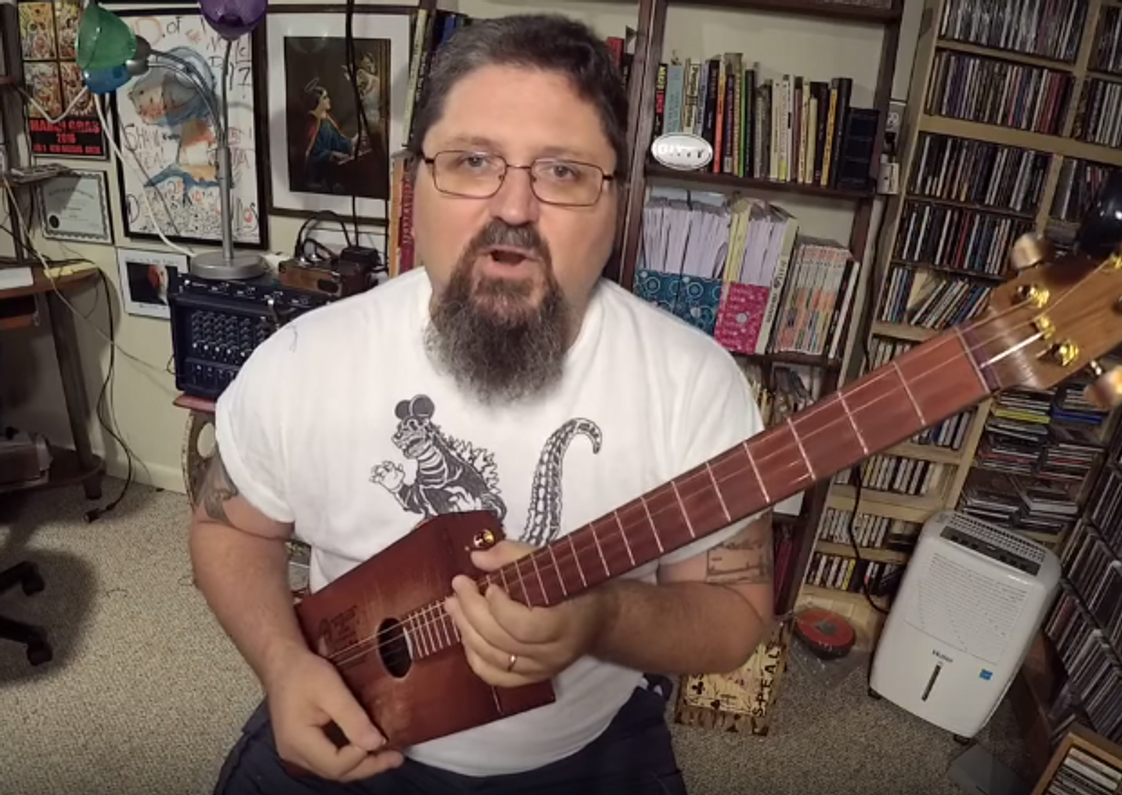 VIDEO LESSON: Lionel Ritchie's "Easy Like Sunday Morning" on 4-string cigar box guitar