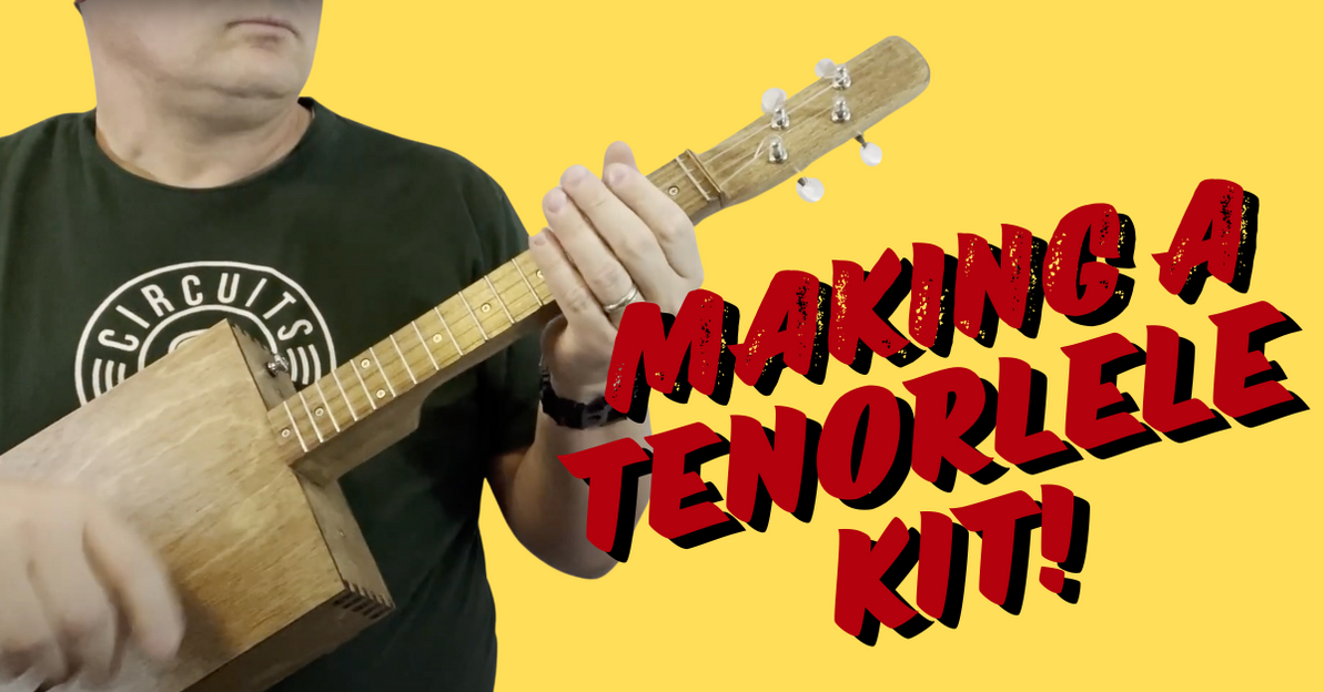 VIDEO: Assembling a C. B. Gitty Tenorlele Kit - by Daniel Hulbert