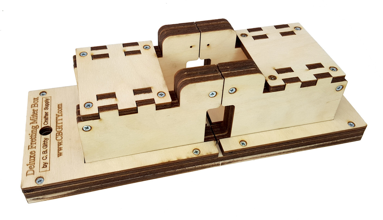 Deluxe Fretting Miter Box KIT Cut Perfect Fret Slots in Necks and
