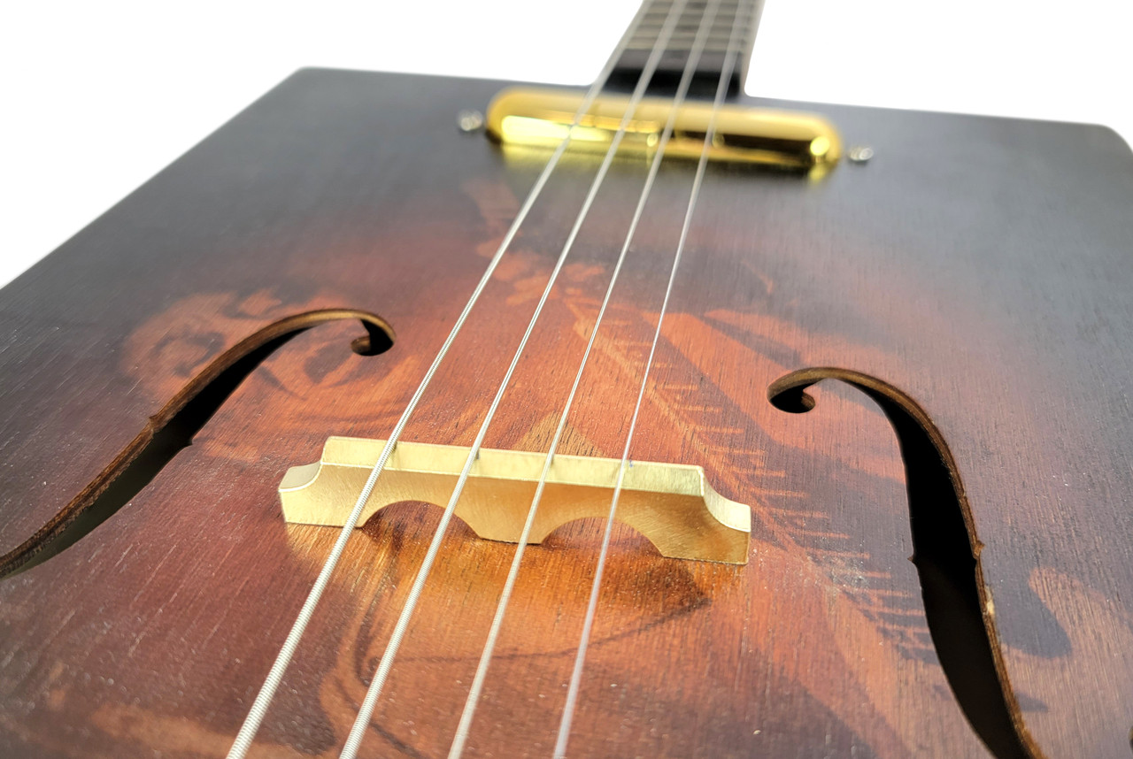 Brass Floating Bridge Guitar and Banjo Styles USAmade! C. B