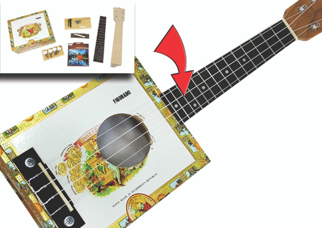 Cigar Box Ukulele Kit - Everything Included - Download