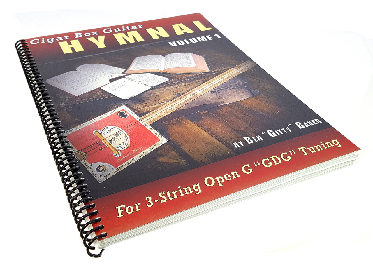 Cigar Box Guitar Hymnal Vol. 1 - 57 Classic Christian Hymns with