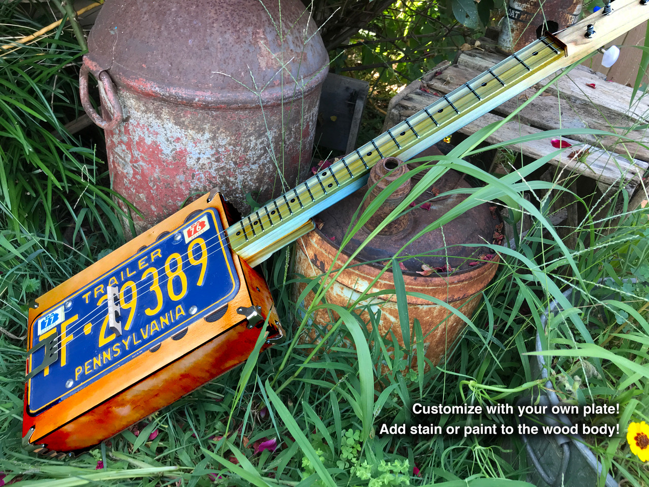 License plate guitar kit Clearance