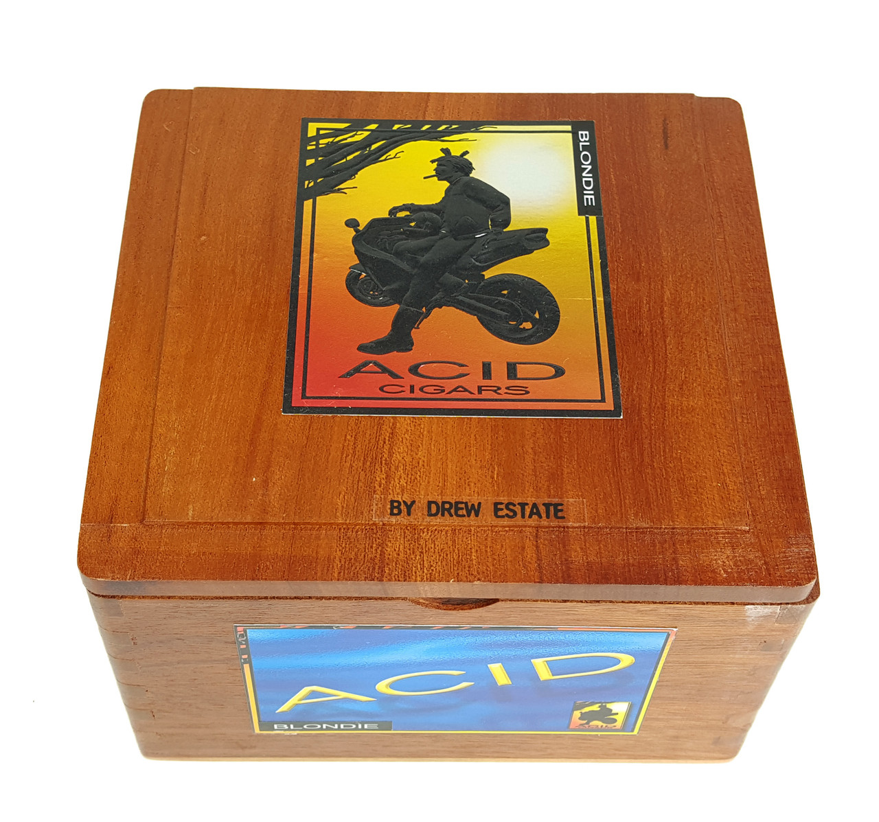 Empty Premium Acid Cigar Box, Hinged Lid by ACID Cigars