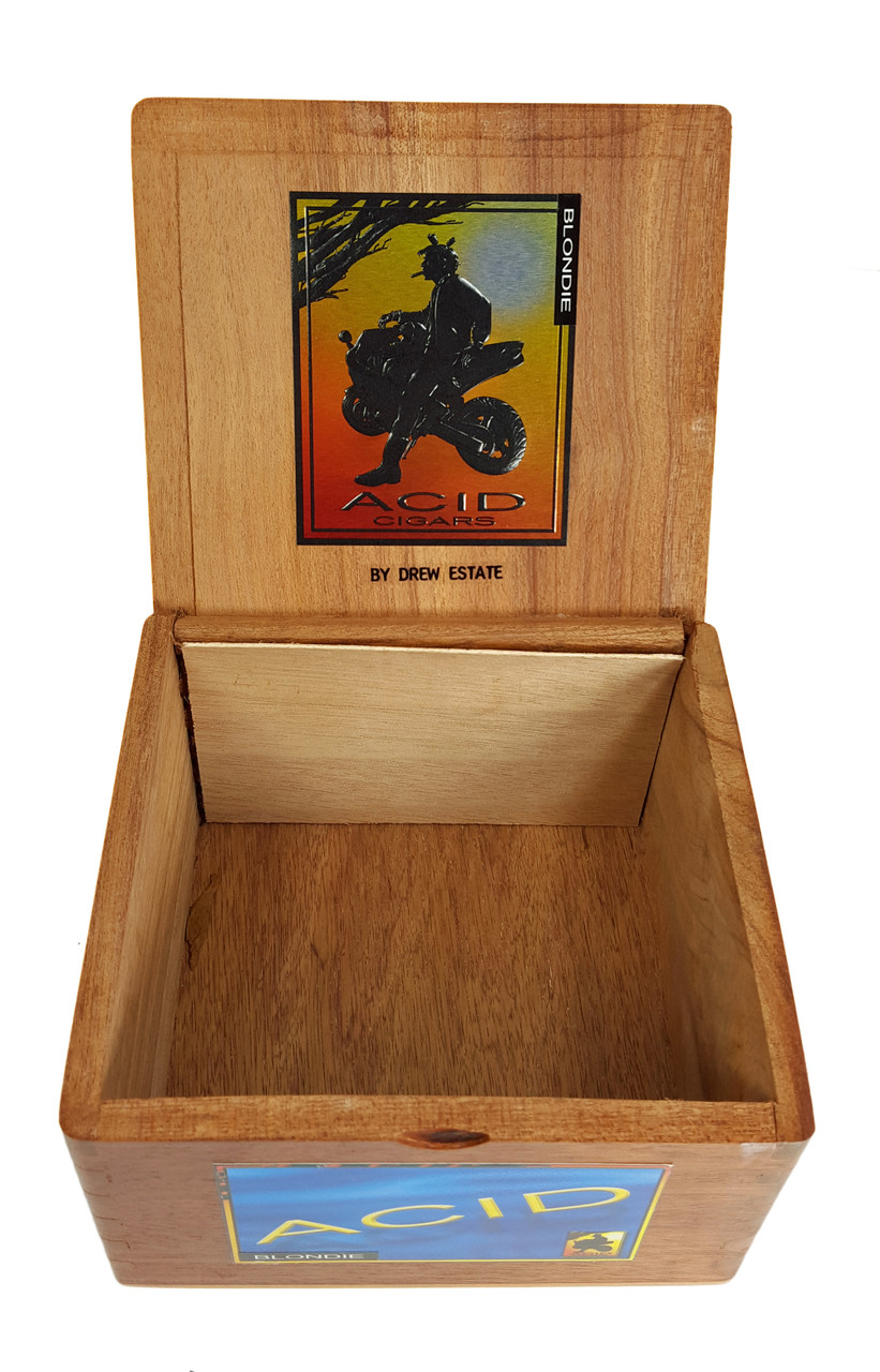 Empty Wooden Cigar Box