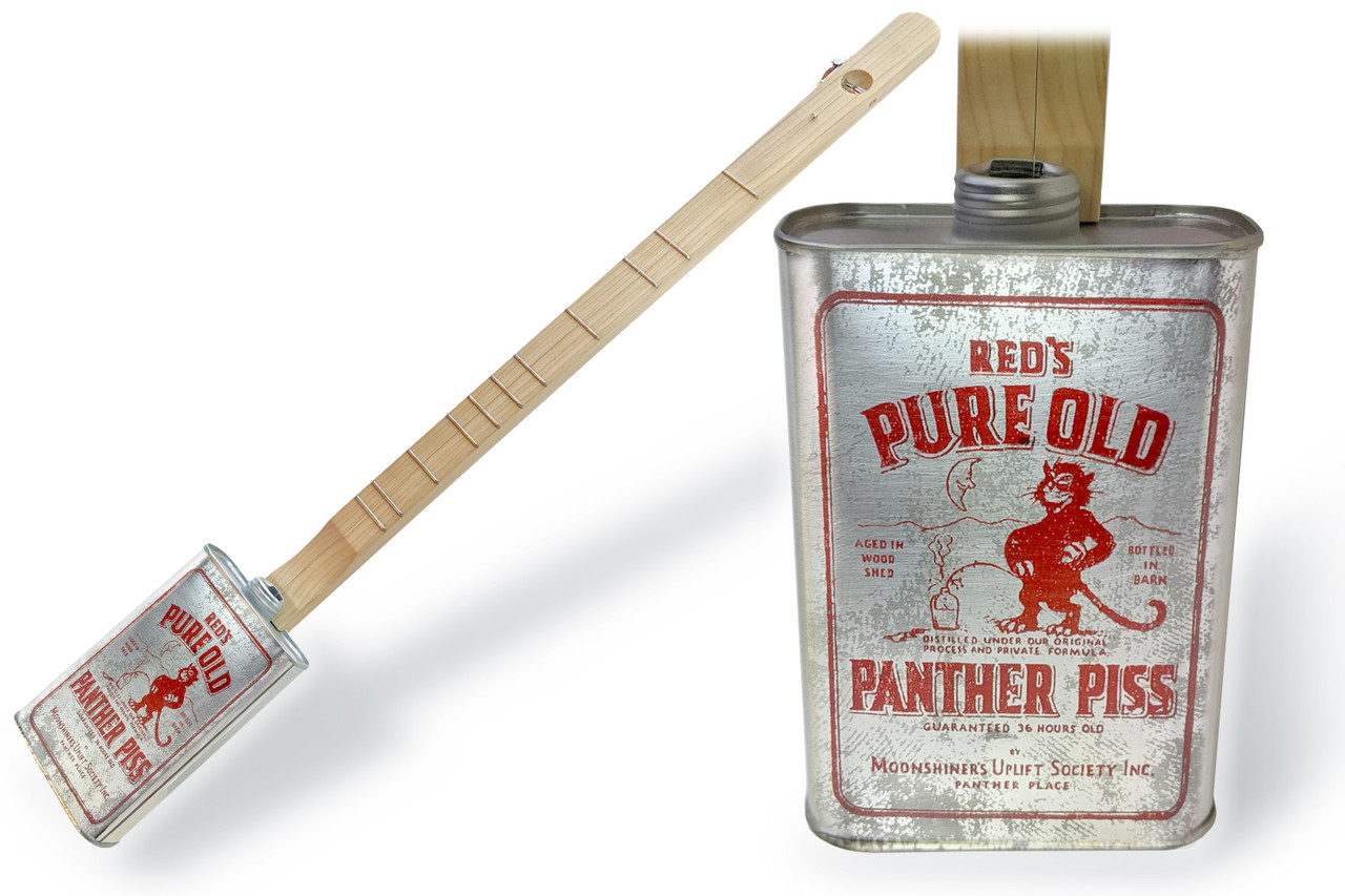 Spirits Canjo Series: Old Panther Piss One-string Tin Can Banjo